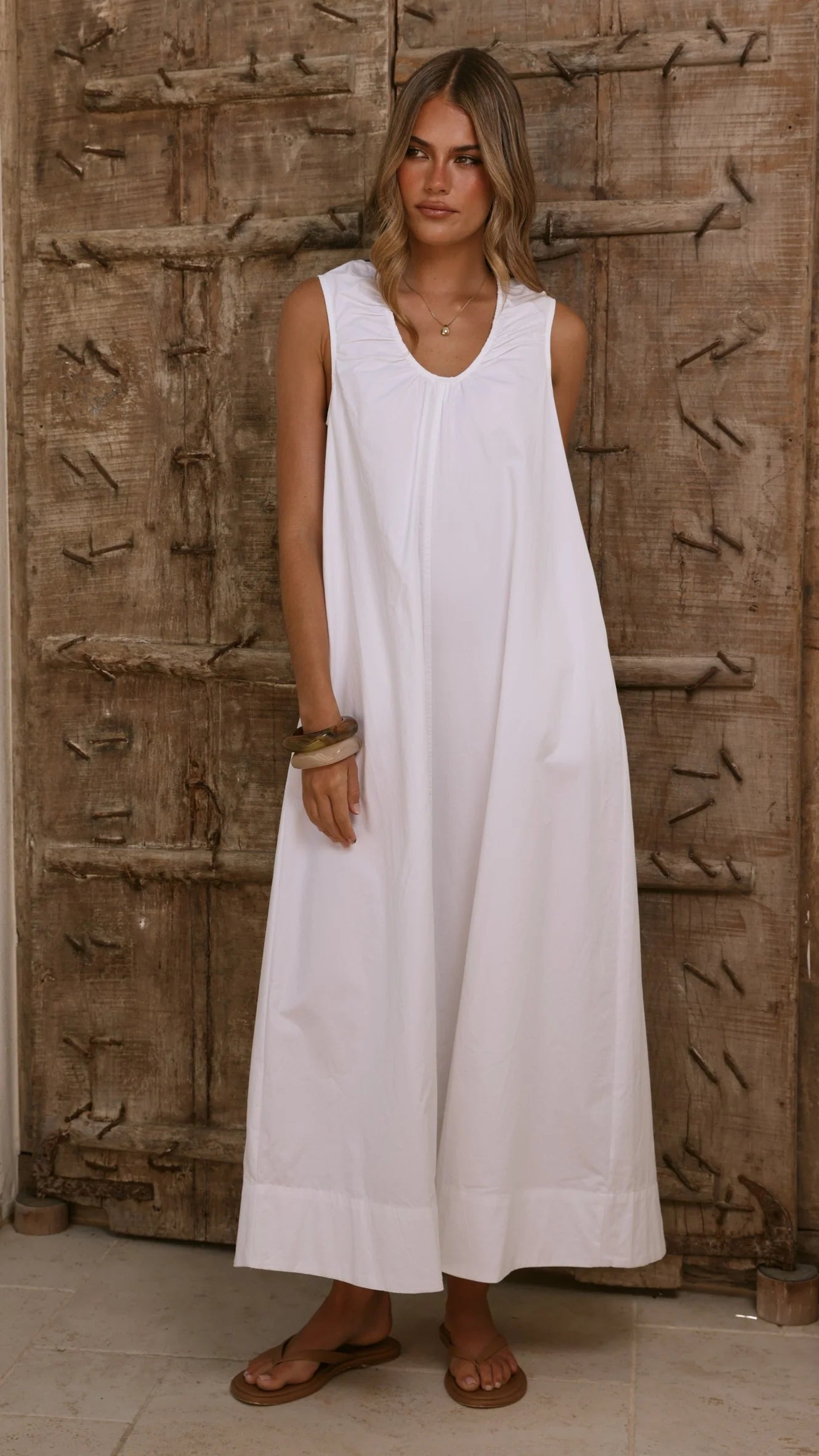 Rohan Maxi Dress - White
