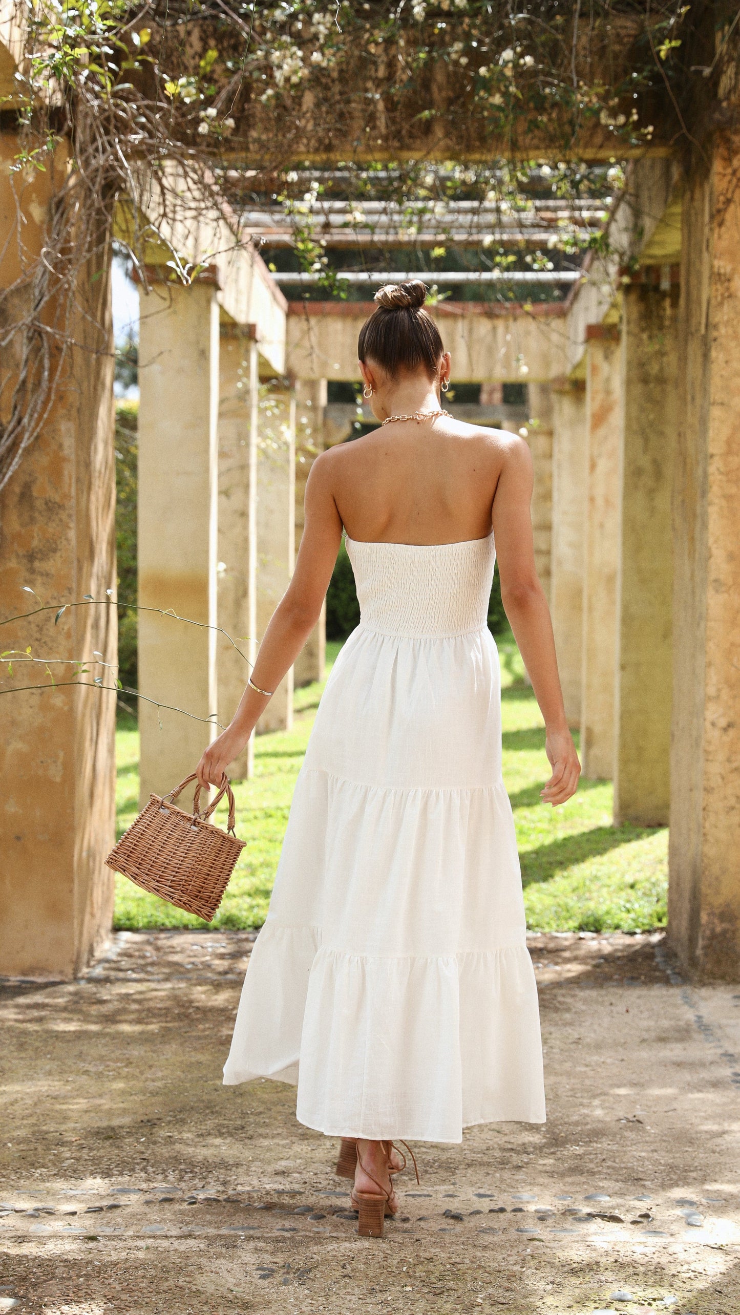 Brooke Maxi Dress - White
