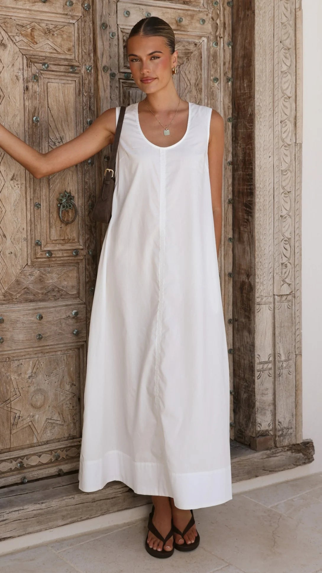 Alex Maxi Dress - White