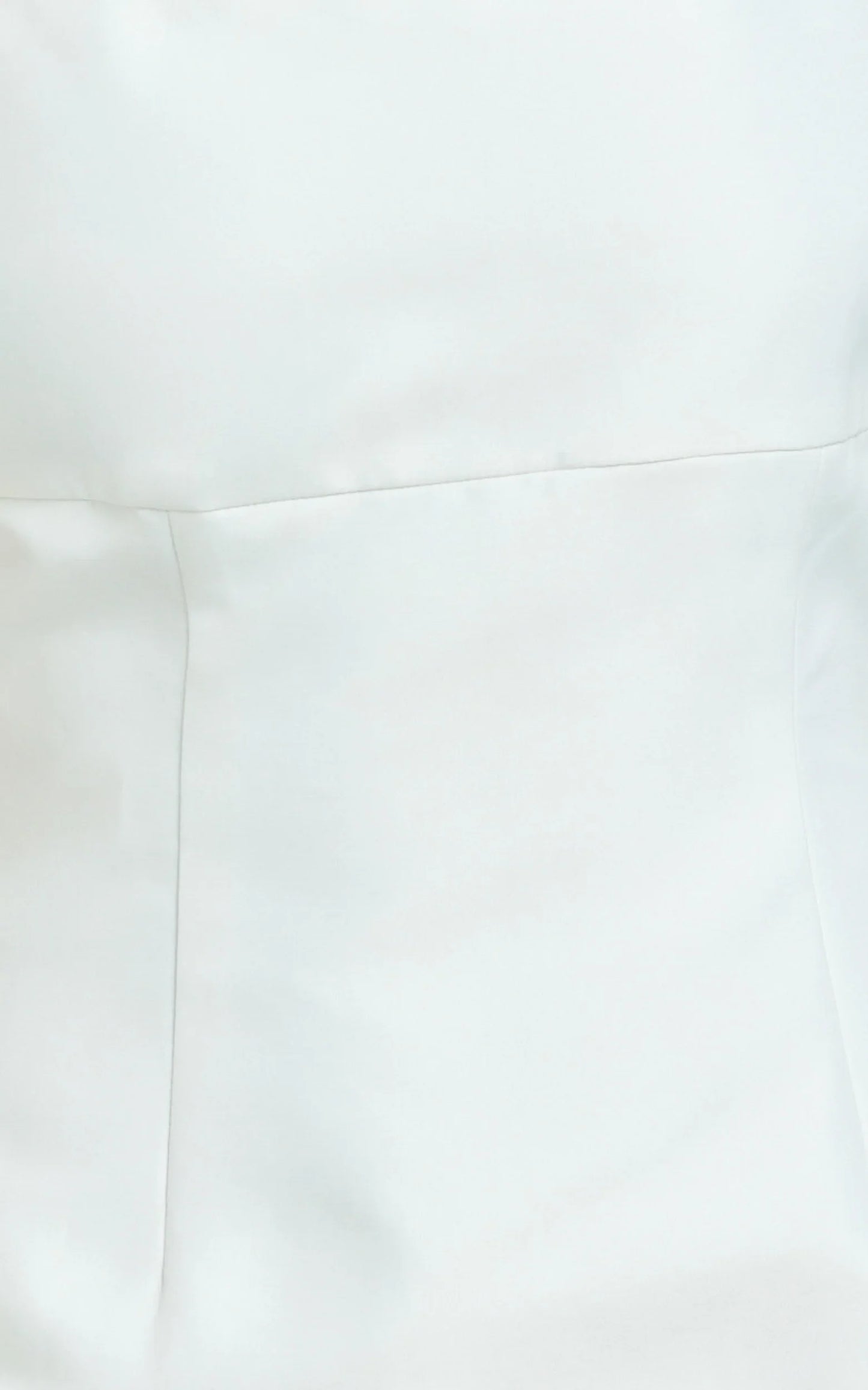 Alegra Mini Dress - Square Neck Fit And Flare Dress in Ivory