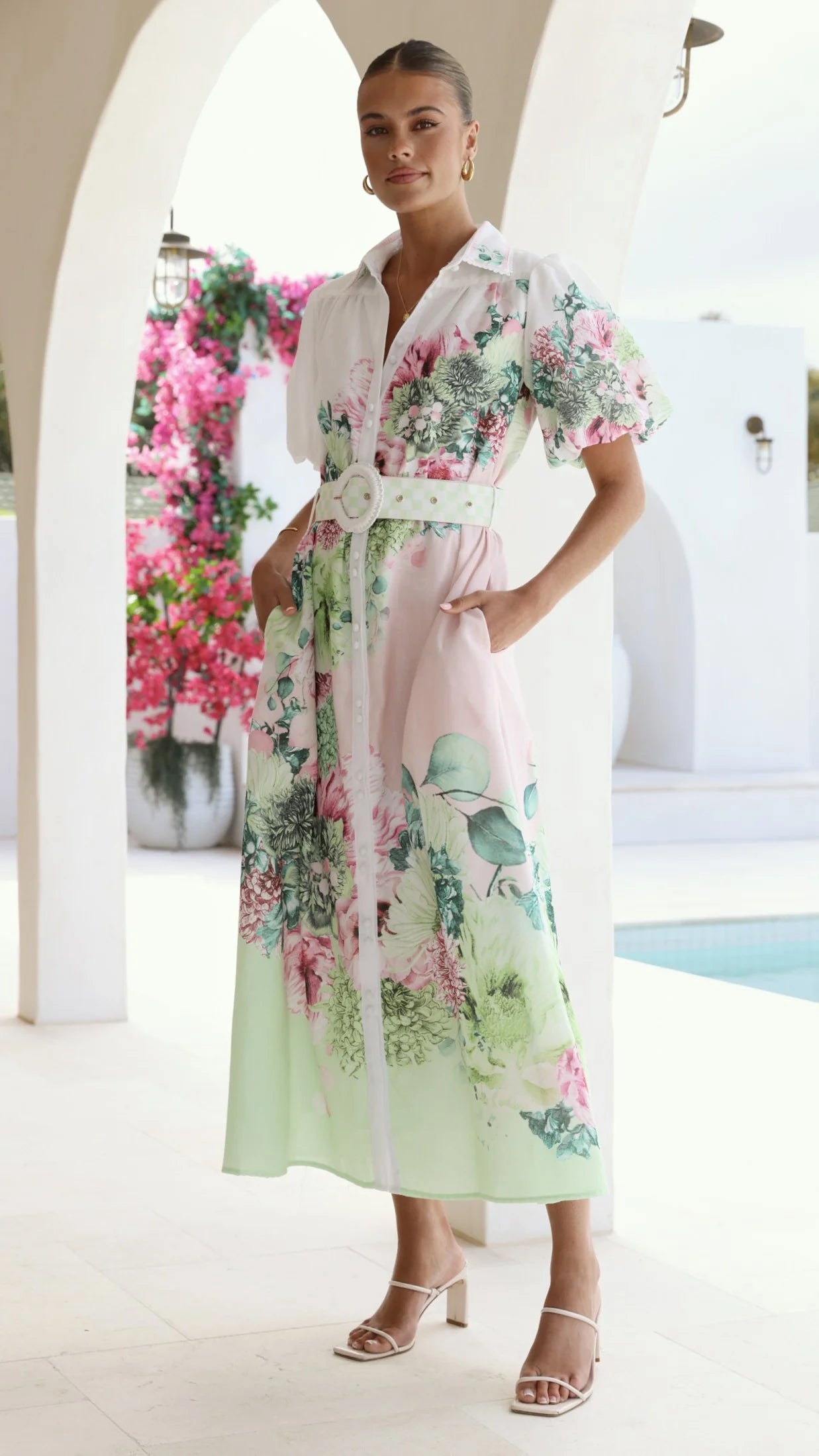 Dusk Maxi Dress - Sorbet Symphony